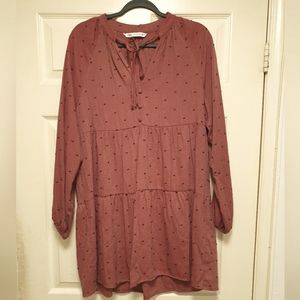 ZARA long-sleeved mini dress (not used)